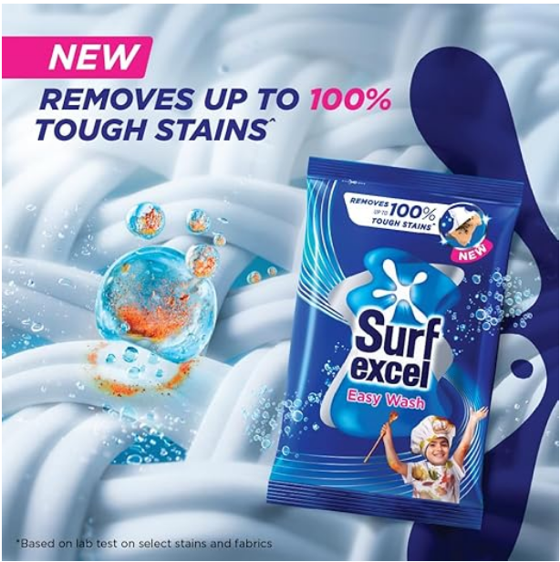 Surf Excel Easy Wash Detergent Powder - 500 g