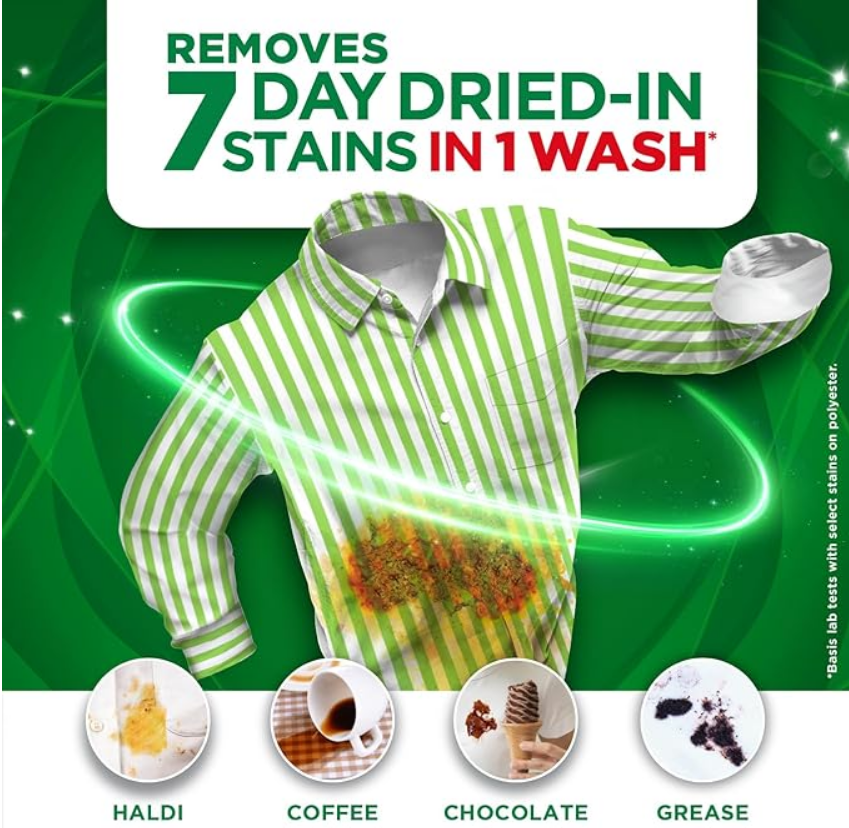 Ariel Liquid Detergent Front Load - 2L | Removes 7 day dried-in Stains in 1 wash inside Washing Machine