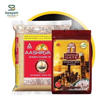 Aata, Rice & Grains.