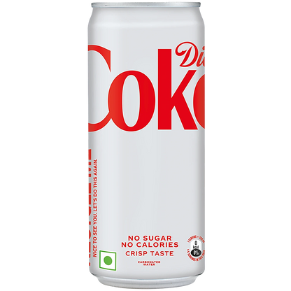 Coca-Cola Diet Soft Drink, 300 ml – Great Taste, Zero Sugar