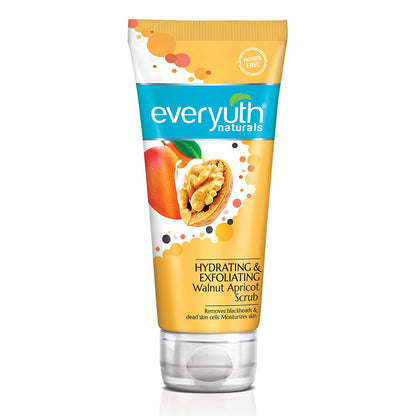 Everyuth Naturals Hydrating & Exfoliating Walnut Apricot Scrub - 100gm