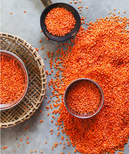 Masoor Dal Split, 500 g – Unpolished &amp; Premium Quality