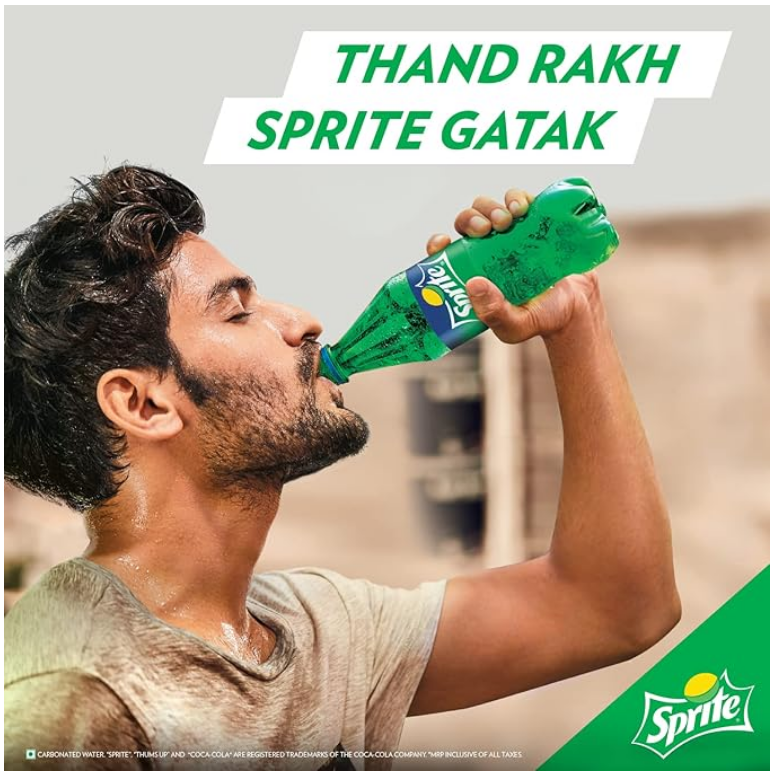 Sprite Soft Drink PET Bottle, 750 ml – Clear &amp; Refreshing Lemon-Lime Taste