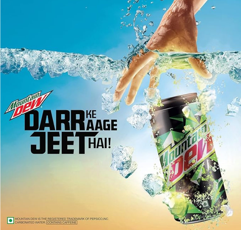 Mountain Dew Soft Drink, 300/330 ml – Bold Citrus Refreshment