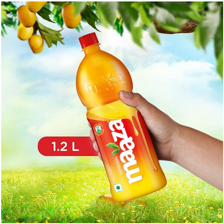 Maaza Mango Drink, 1.2 L – Real Mango Indulgence