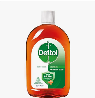 Dettol Antiseptic Liquid for First Aid , Surface Disinfection and Personal Hygiene , 250ml
