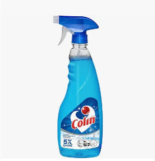 Colin Glass and Surface Cleaner Liquid Spray - 500 ml | India's #1 All-Purpose Glass Cleaner for Car, Kitchen and Home Surfaces | Multi Surface Cleaner