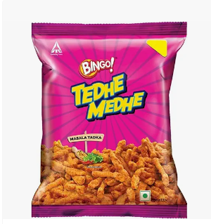 ITC Bingo! Tedhe Medhe Masala Tadka - Sticks with Indian Masala Flavour