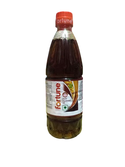FORTUNE Premium pure Mustard Oil PET Bottle (Sarson Tel)  1/2 L.