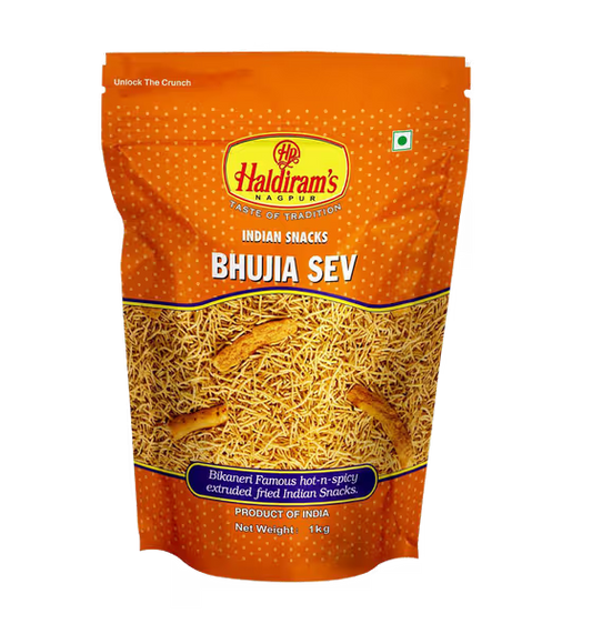 Haldiram's Bhujia Sev (Namkeen)  (1 kg)