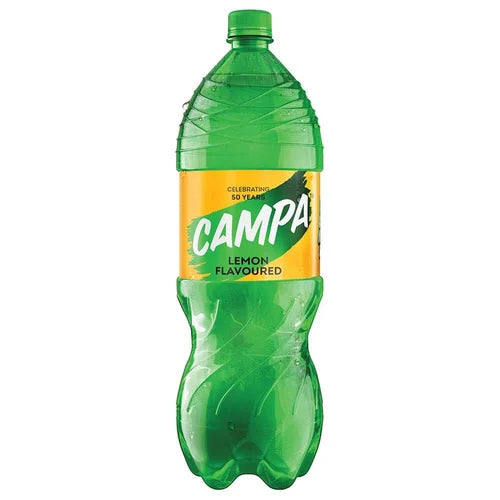 Campa Cola Soft Drink, 2000 ml – Original Lemon Refreshment