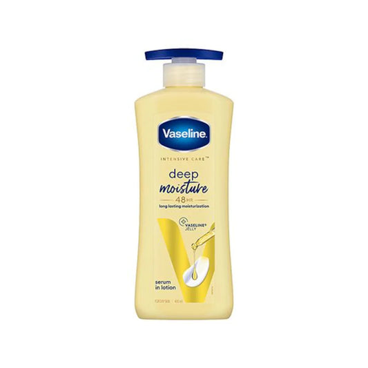 Vaseline Body Lotion Deep Moisture, 400ml - Advanced Hydration for Silky Skin  (400 ml)